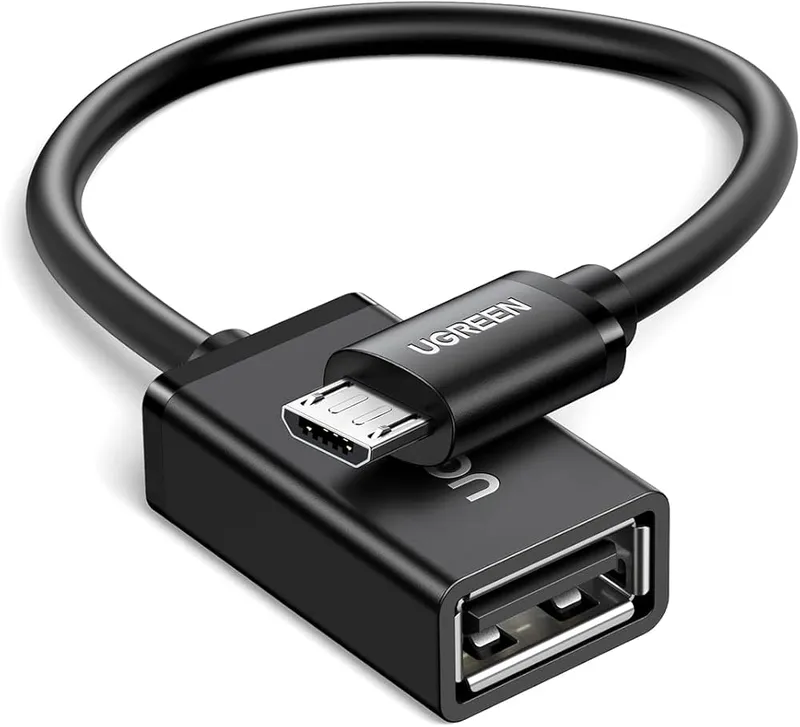 ADAPTATEUR OTG MicroUSB2.0 (M) vers USB2.0 (F) 0,20M 532416