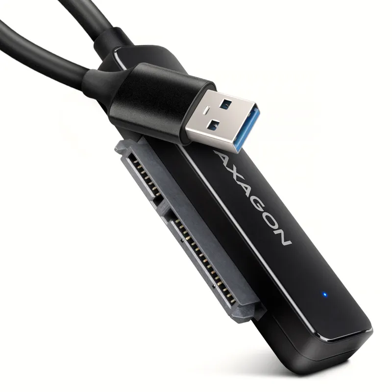Adaptateur USB 3.2 Axagon ADSA-FP2A vers S-ATA 2,5 SSD/HDD auto-alim