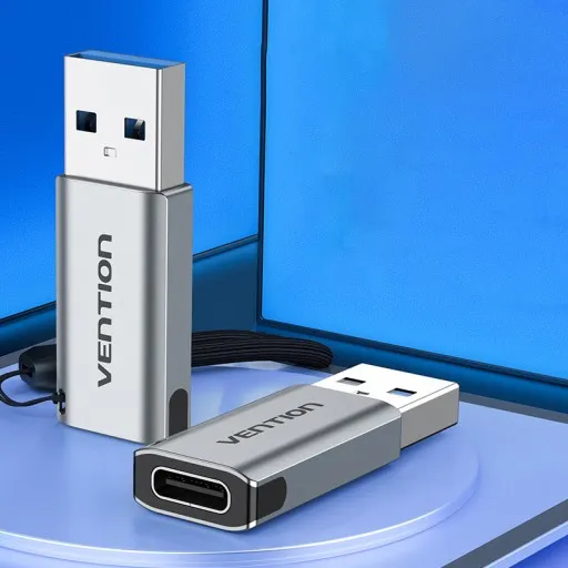 Adaptateur Vention USB 3.0 Male vers Usb-c Femelle (Gris) - CDPH0