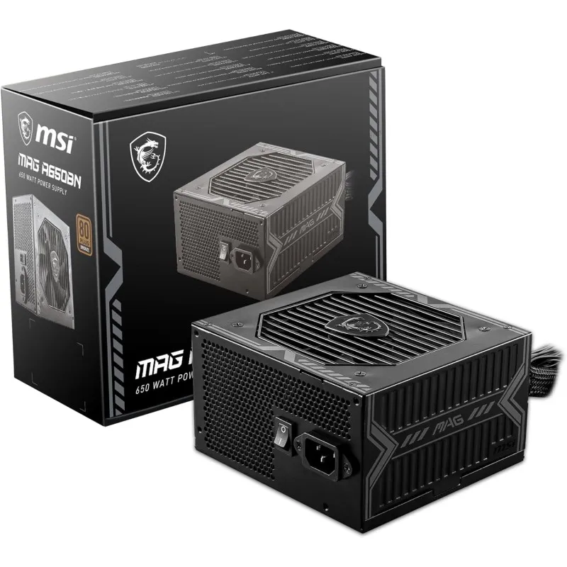 ALIMENTATION MSI ATX 650W - 80+ BRONZE - MAG A650BN