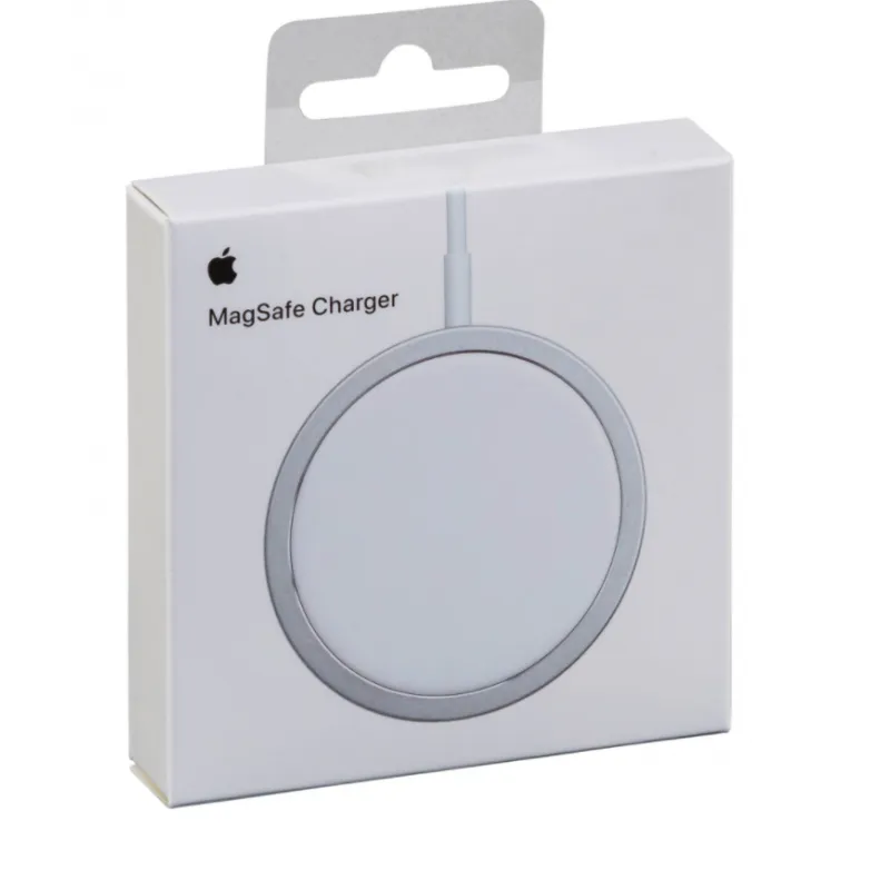 Apple Chargeur MagSafe à INDUCTION s/fil 15W via USB-C Blanc