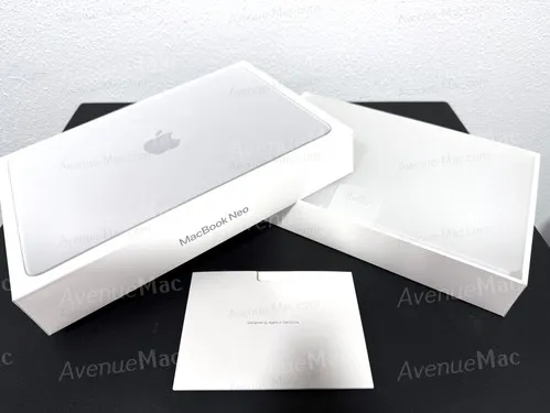 Apple MacBook Neo - 13" - A18 Pro - 8 Go RAM - 256 Go SSD Argent Argent