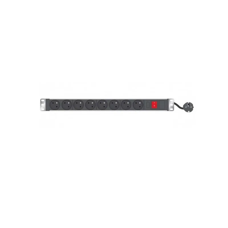BANDEAU MULTIPRISE 8 PRISES 16A +INTER. 2.2m rackable 19 808899