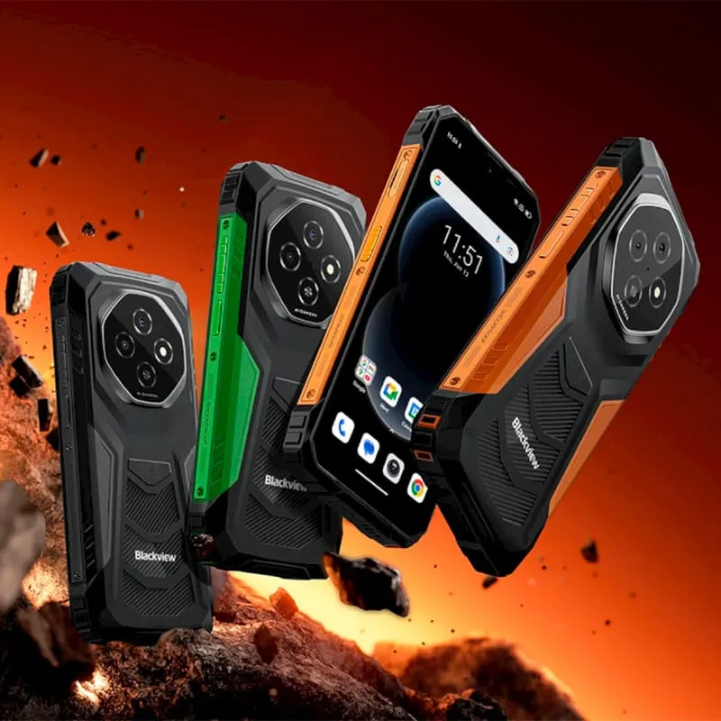 BLACKVIEW FORT 1 6.56 6/256Go 4G IA 10 000 mAh ctocœur Tiger T615