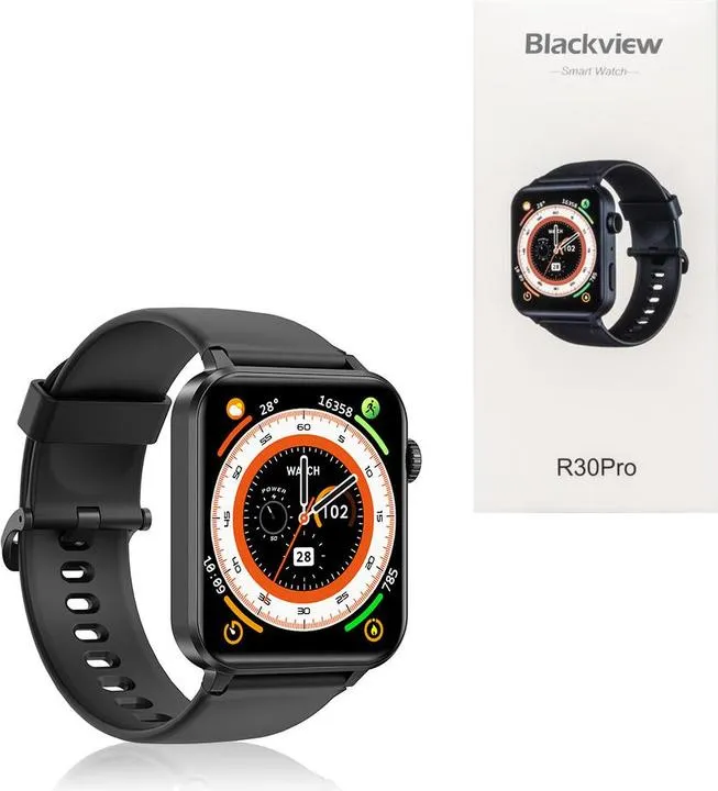 BLACKVIEW R30Pro MONTRE CONNECTEE Fitness 1.59'' IP68 Black
