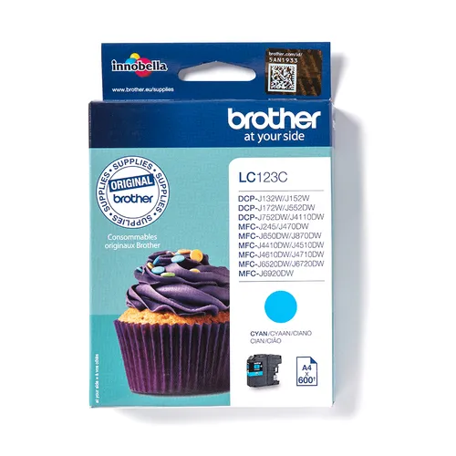 Brother LC123C Ink Jet Cyan ( ) MFC-J4510DW ( )