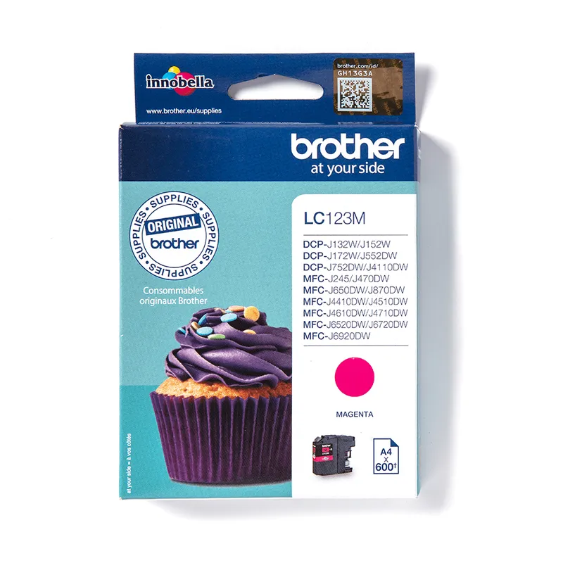 Brother LC123M Ink Jet Magenta ( )