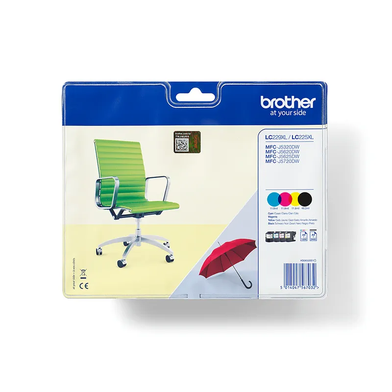 Brother LC229XLVALBP Pack BK+CL Blisters ( )