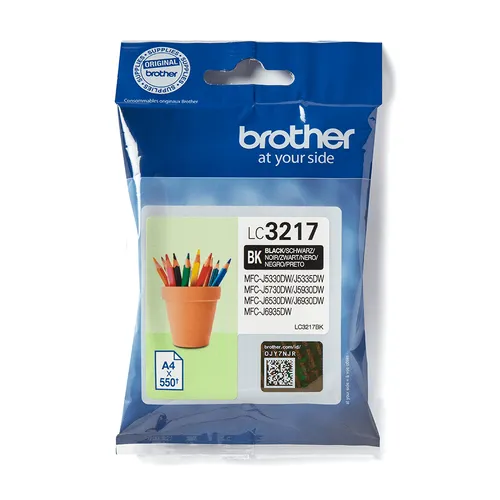 Brother LC3217BK Cart noire 550p ( )