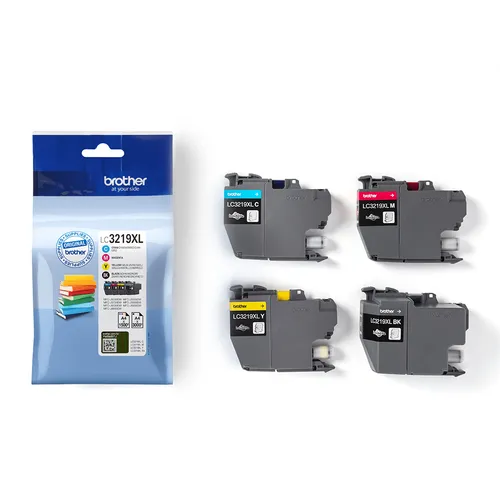 Brother LC3219XL ( )Pack de 4 - XL - noir, jaune, cyan, magenta