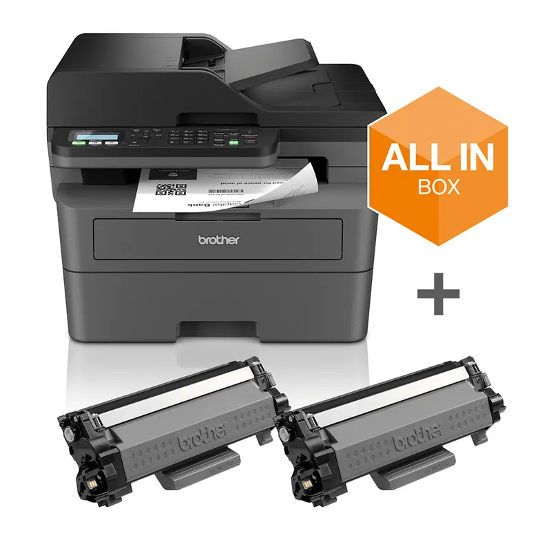 Brother MFC-L2827DWXL All IN Box - 4-EN-1 - Monochrome