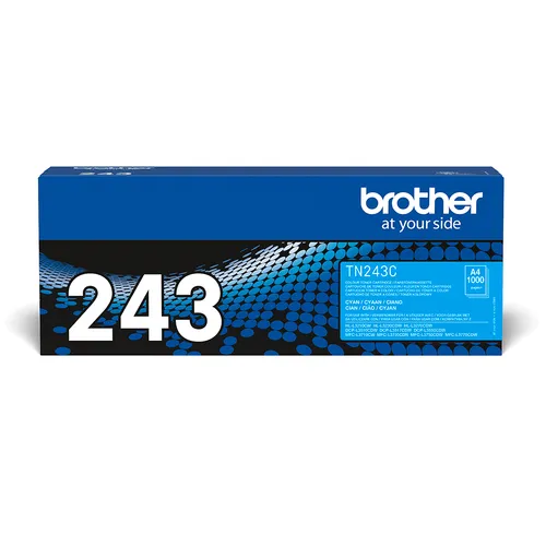 BROTHER TN243C CYAN stand de 1000p pour Hl-L32xx DCP-L3