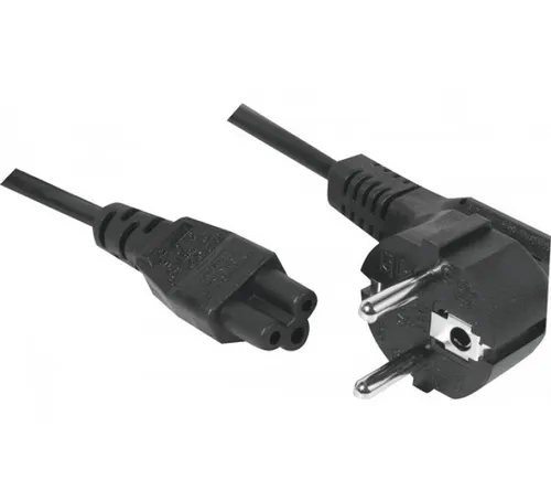 HYPERTEC CABLE ALIM. NB CEE 7 (M) > IEC C5 (F) Tripolaire Noir 5.0m 808352