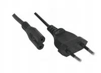 HYPERTEC CABLE ALIM. NB CEE 7 (M) > IEC C7 (F) Bipolaire Noir 3.0m 808311