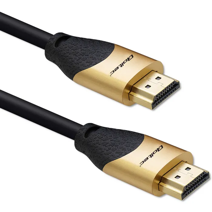 Câble HDMI 2.1V 5m 30AWG OD:6.5mm Plaqué Or (M/M)