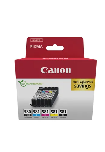 CANON 580/581 Multi Pack PIXMA T