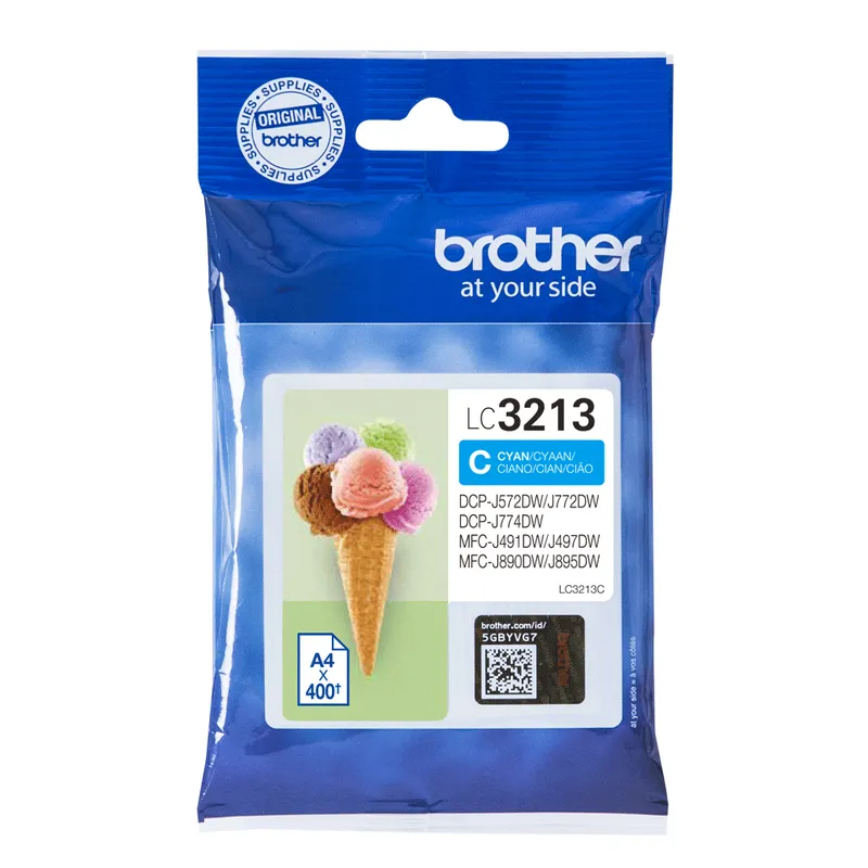 BROTHER Cart Encre Cyan 400p