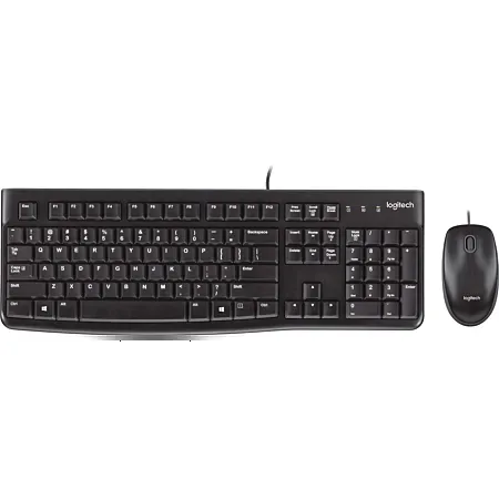 CLAVIER & SOURIS LOGITECH MK120 Desktop filaire USB