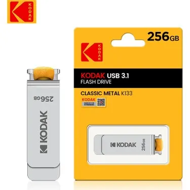 Clé USB 3.2 256Go Kodak Classic K133 métal TCP 4.00€ incl