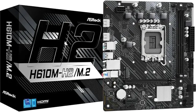 CM Asrock H610M-H2/M.2 DDR4 (Intel Lga 1700) MicroATX