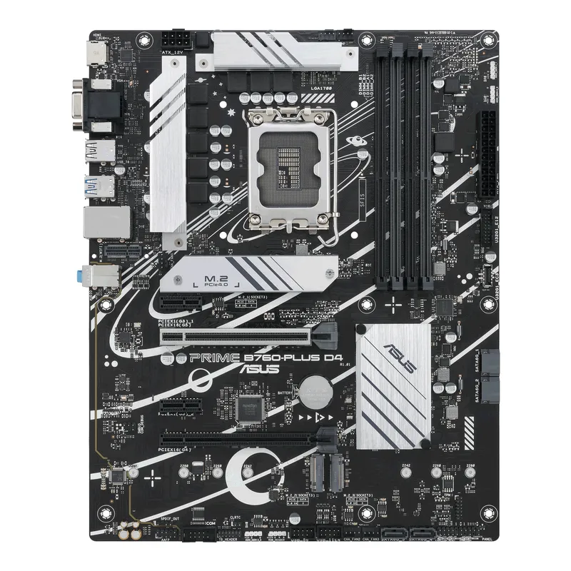 CM ASUS PRIME B760-PLUS D4 (s1700) 4DDR4 M.2/SATA VGA/HDMI/DP 2.5GbE