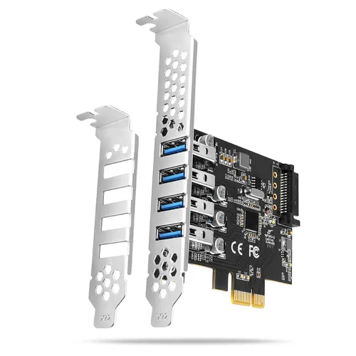 Controleur PCIe Axagon PCEU-43RS USB 3.0 - 4 ports - PCEU-43RS