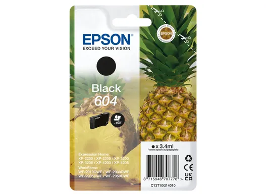 EPSON CRT 604 Ananas Black Blister