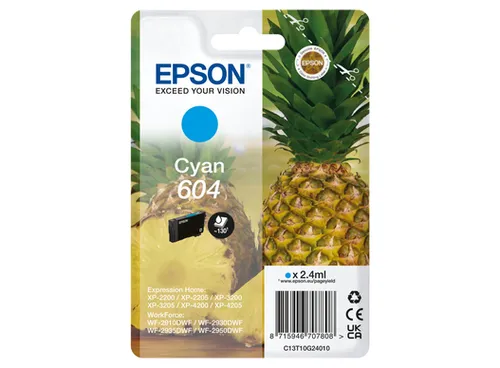 EPSON CRT 604 Ananas Cyan Blister