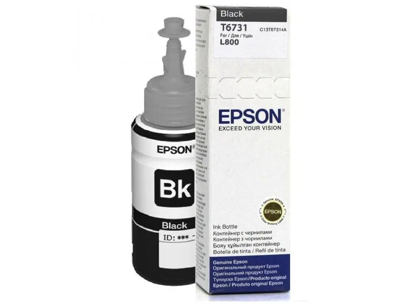 EPSON CRT Black ink bottle T6731 70ml