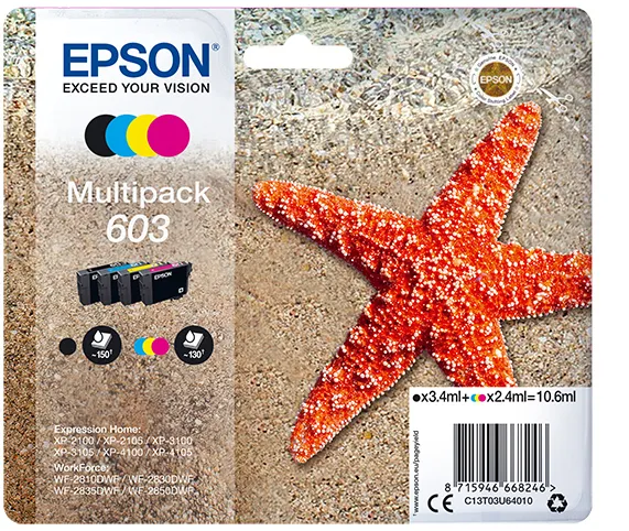 EPSON CRT Multipack 4-colours 603