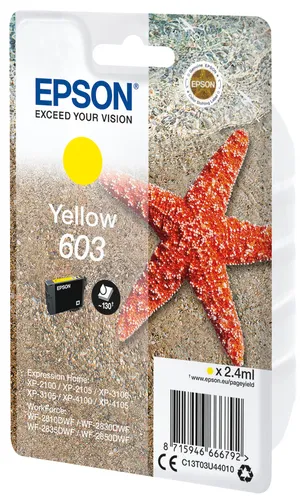 EPSON CRT Singlepack Yellow 603