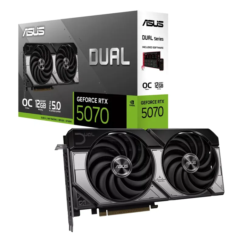 ASUS Dual GeForce RTX5070 12GB GDDR7