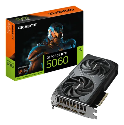 GIGABYTE N5060WF2OC 8GD RTX5060 WINDFORCE GDDR7 PCIE DP/HDMI