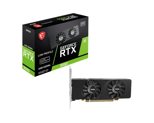 MSI RTX3050 LP 6GB OC GDDR6 2HDMI/DP PCIe4.0 LOW PROFILE