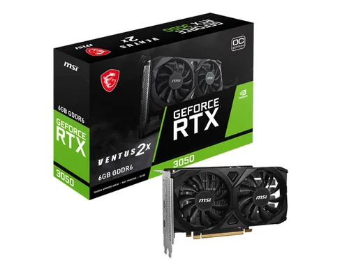 MSI RTX3050 VENTUS 2X OC 6GB