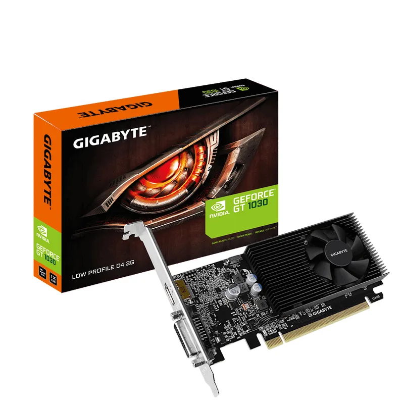 Nvidia Gigabyte GeForce GT 1030 D4 Low Profile 2Go DDR4 GV-N1030D4
