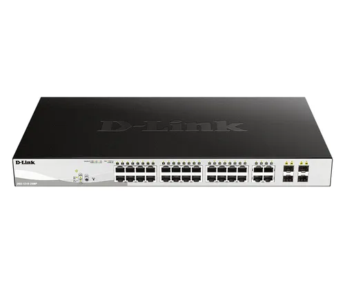 D-LINK DGS-1210-28P Switch 24xGbL PoE (193W) 4xSFP manageable