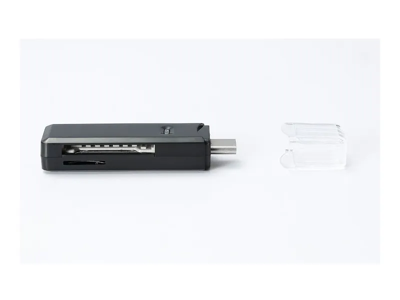 D2 - LECTEUR DE CARTES SD/microSD/SDHC USB-C (USB3.2 gen1) Noir