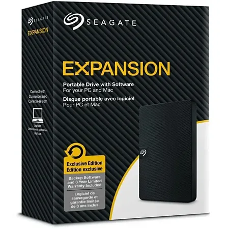 SEAGATE Expansion DD Ext. 2To 2,5 USB3.0 (TCP 6€) Noir STKM2000400