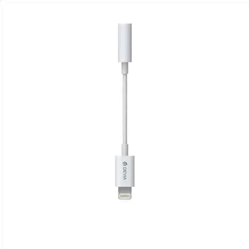 DEVIA Adaptateur Lightning vers Jack 3.5mm Smart