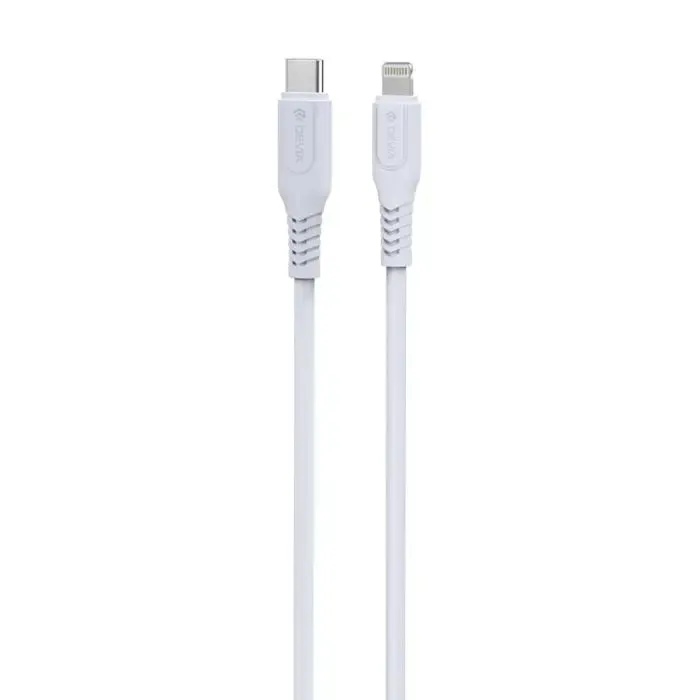 Devia Câble Usb-c/Lightning PD 27W 1M Éco-Responsable Grs