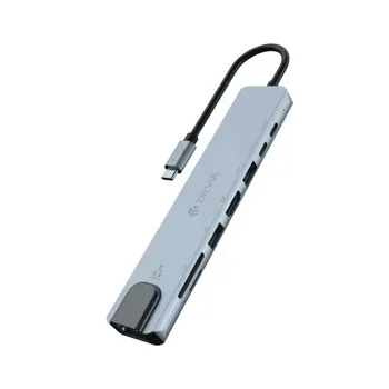 DEVIA Hub USB-C 8-en-1 Pro1