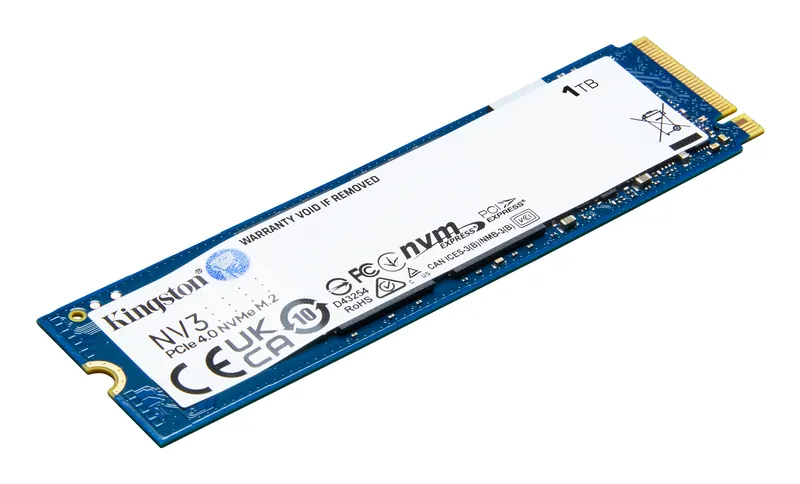 KINGSTON TECHNOLOGY Disque Dur SSD Kingston NV3 1To M.2 NVMe PCIe (Nu) 2280