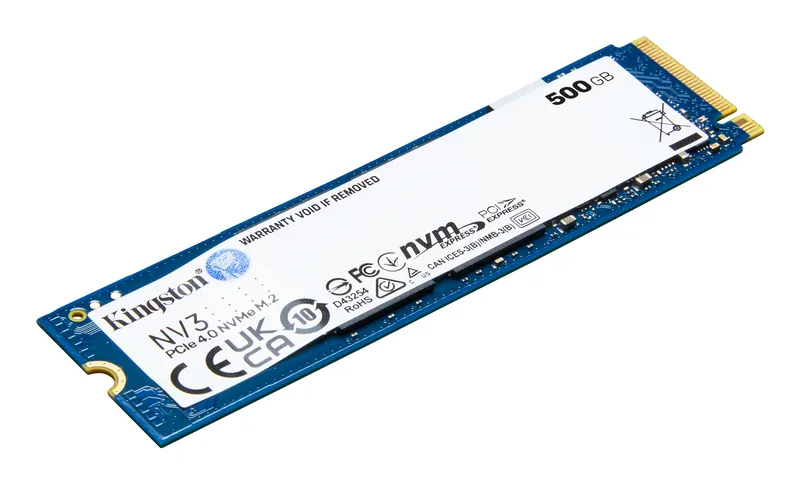 KINGSTON TECHNOLOGY Disque Dur SSD Kingston NV3 500Go M.2 NVMe PCIe (Nu) 2280