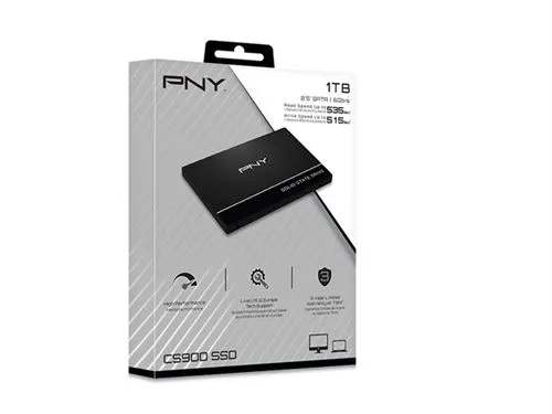Disque Dur SSD PNY CS900 1To 2,5 SATA3 SSD7CS900-1TB-RB