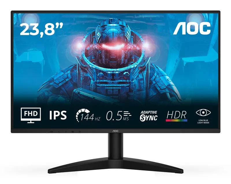 Ecran Gaming 24" AOC B3 24B36X Full HD 144Hz IPS (Noir) HDMI 1.4 et D