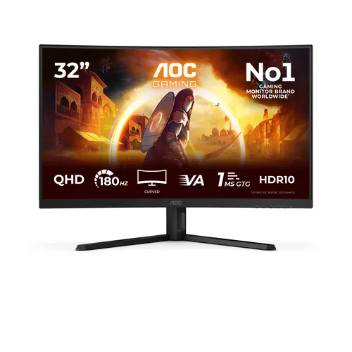 AOC Ecran LED incurvé Gaming- 32''- Hdmi-fast VA