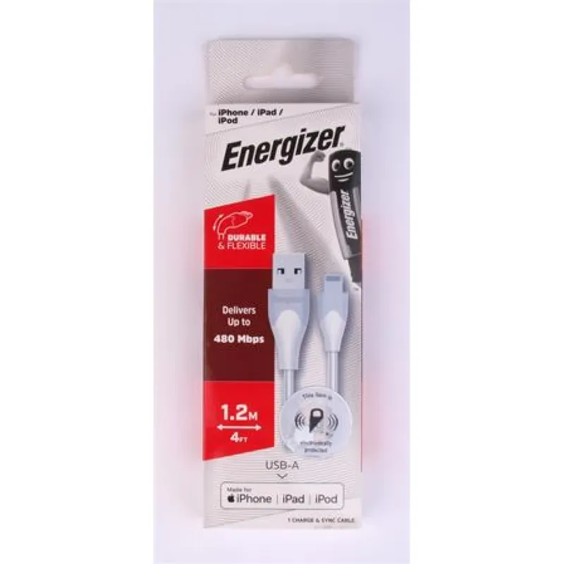 Energizer CABLE LIGHT bicolor 1.2M Blanc