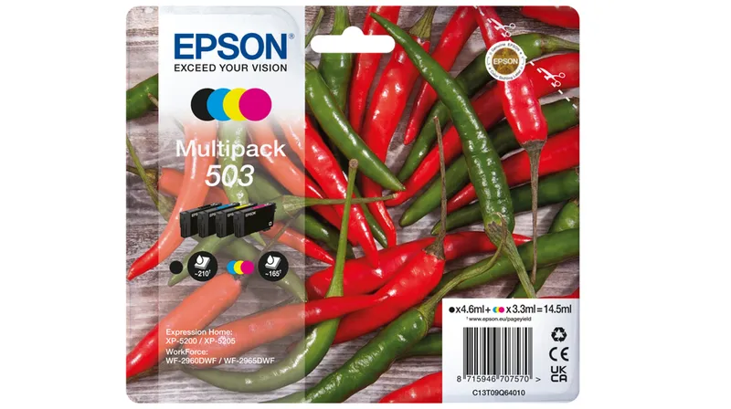 Epson 503 Multipack - Pack de 4 BCMY