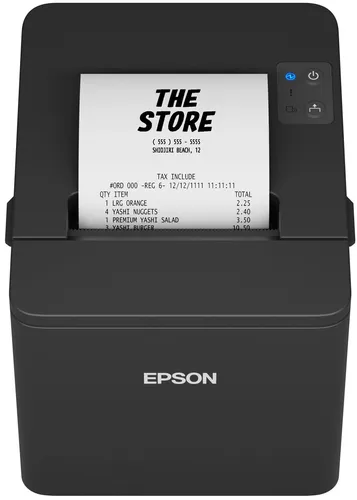 Epson TM-T20IV (102) : USB + SÉRIE + Ethernet, PS, BLK, EU